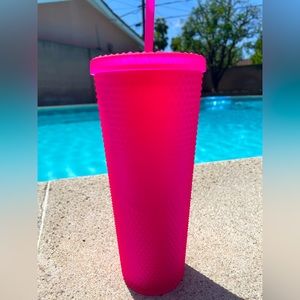 Starbucks Hot Pink Cup!